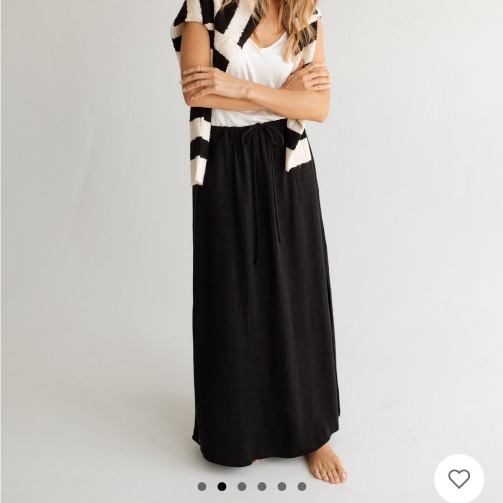 Black Maxi Skirt